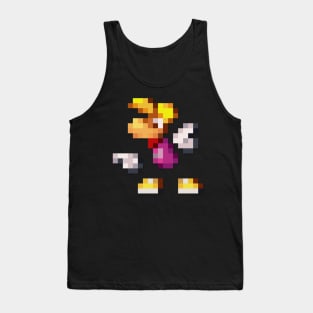 Rayman low-res pixelart Tank Top